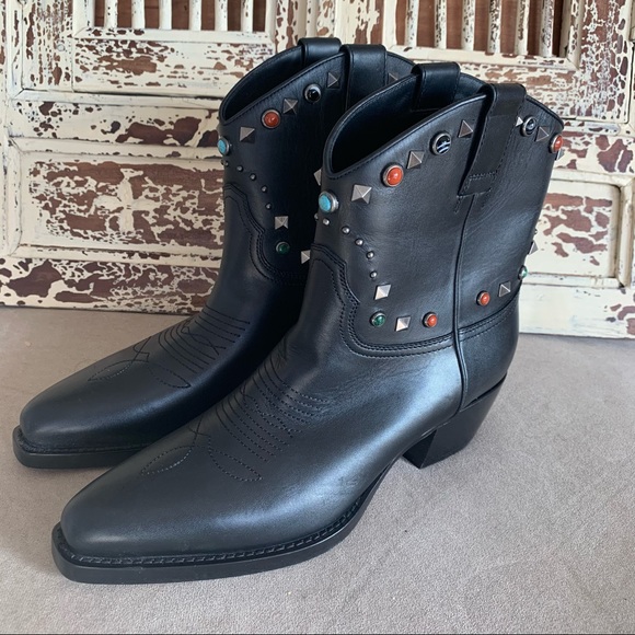 Valentino Garavani Rockstud Cowboy Boots - Picture 13 of 13